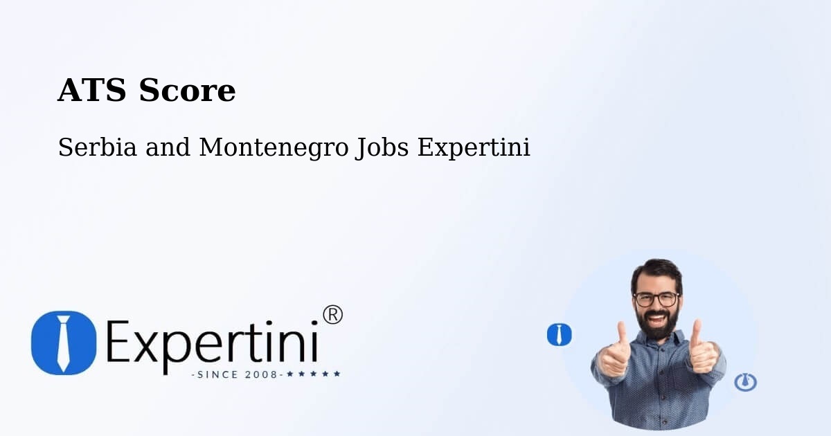 Resume ATS Score & Job Description Match Tool – Calgary - Serbia and Montenegro Jobs Expertini